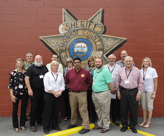 Future County Leaders Tour Monroe County Sheriff's Office and Jail