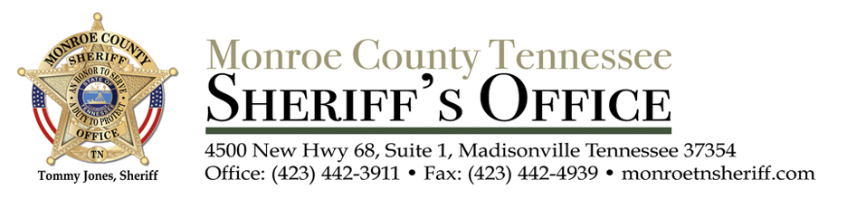 Monroe County Sheriff masthead