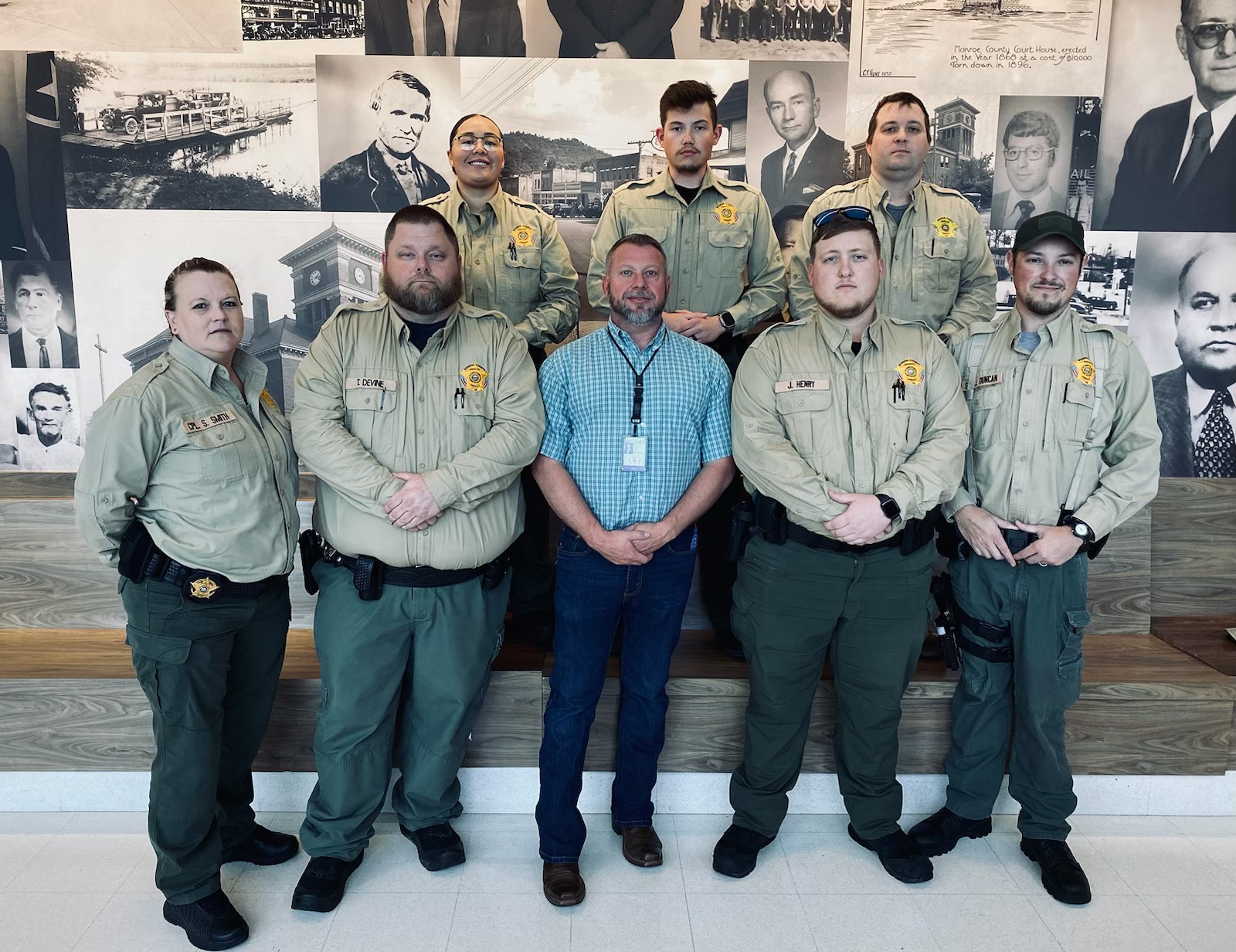 Corrections Officers with Sheriff 5