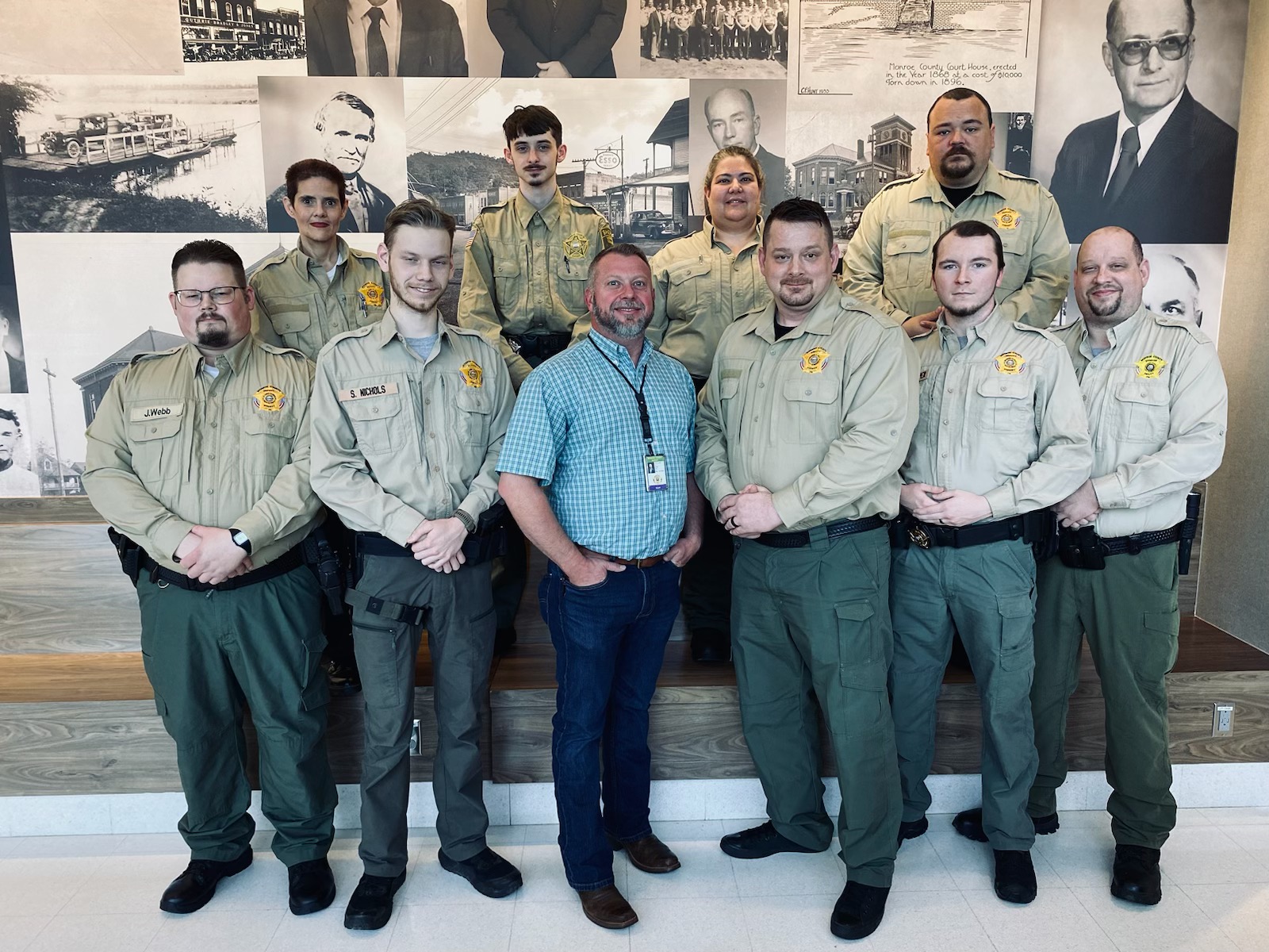 Corrections Officers with Sheriff 3